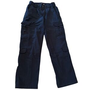 5.11 Tactical Series Mens Navy Blue Cargo Pants Work Trousers 30x32 Utility
